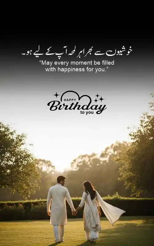 Birthday Quotes for Husband in Urdu & English – Express Your Heart with Love